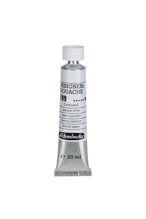 Schmincke Hks Designers Gouache Guaj Boya 20 ml 199 Opaque White