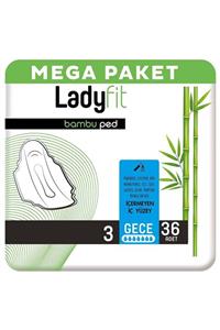 Lady Fit Bambu Ped Mega Gece 36 Ped