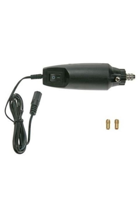 Robotistan Mini Drill 12v Dc Pcb Matkabı / Uzatma Kablolu - Siyah