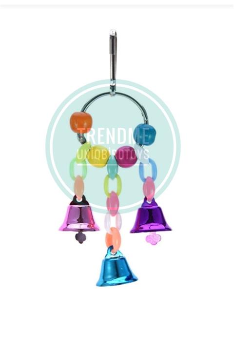 UniqBirdToys 3 Zilli Kuş Oyun Halkası