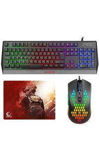 Rampage Everest Pro Style Gaming Oyuncu Set 3'lü (klavye+mouse+pad)