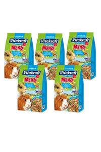 Vitakraft Menu Premium Ginepig Yemi 1000 Gr X 5 Adet