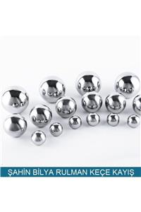 CC Çelik Bilya 6 Mm Çok Amaçlı Bilye Tane Misket Rulman Demir (100’lü Paket) Gümüş