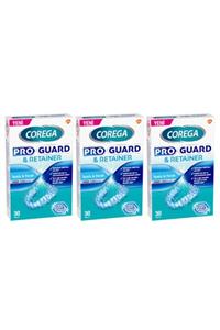 Corega Proguard & Retainer Temizleyici Tablet 30'lu X 3 Kutu