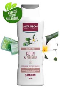 Mousson Biotin Ve Aloe Vera Içeren Dökulme Karşıtı Ve Uzamaya Yardımcı Sülfatsız Şampuan 385 ml