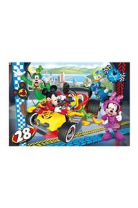 CLEMENTONI Clementoni Mickey And The Roadster 104 Parça Çocuk Puzzle /