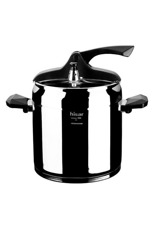 Hisar Efes 7 Lt Siyah Düdüklü Tencere