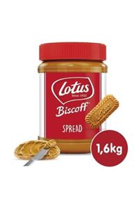 Lotus Biscoff Spread Bisküvi Kreması Original 1600 Gr Ekstra Büyük Boy Karamelize Sürülebilir Krema