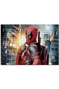 Cakapuzzle Deadpool Hayret Süper Kahraman Çizgi Roman Görseli 500 Parça Puzzle Yapboz Mdf (ahşap)