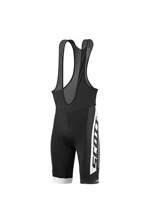 SCOTT Bıbshorts Rc Team ++ Askılı Kısa Tayt Siyah-beyaz Xl
