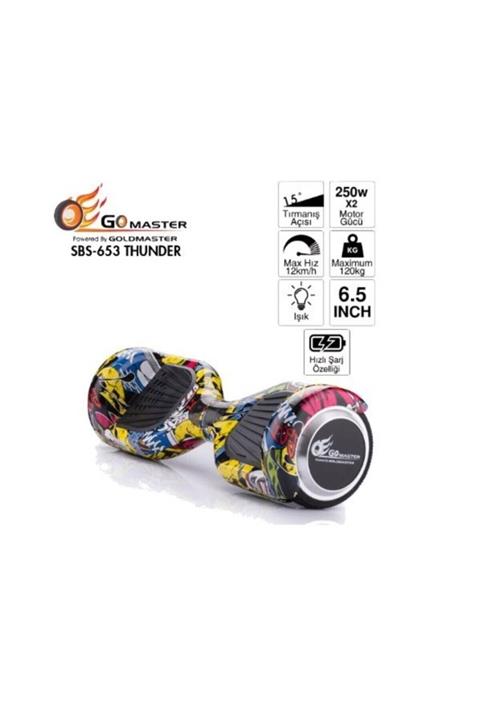 GOLDMASTER Gomaster Sbs-653 Thunder Elektrikli Kaykay