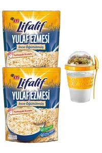 Eti Lifalif Ince Öğütülmüş Yulaf Ezmesi 350 g x 2 Adet(Mug Hediyeli)