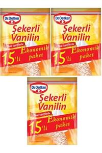 Dr. Oetker Şekerli Vanilin 15'li 75 gr 3 Adet