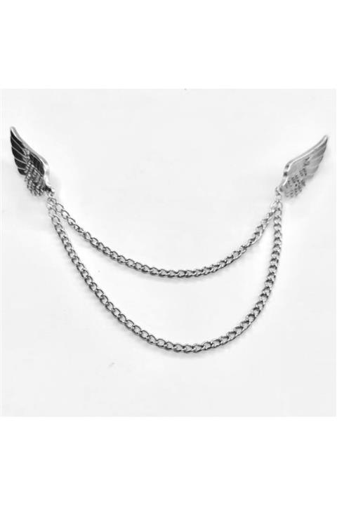 byYavuz Gömlek Yaka Iğnesi Melek Kanadı