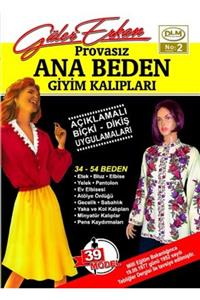 Dilem Yayınları Güler Erkan Pravasız Ana Beden Giyim Kalıpları No:2