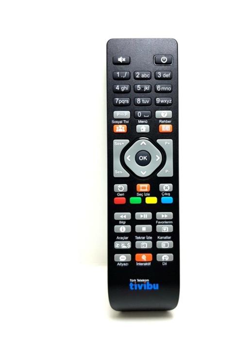 TIVIBU Türk Telekom Tivibu Orjinal Kumanda Düz Model
