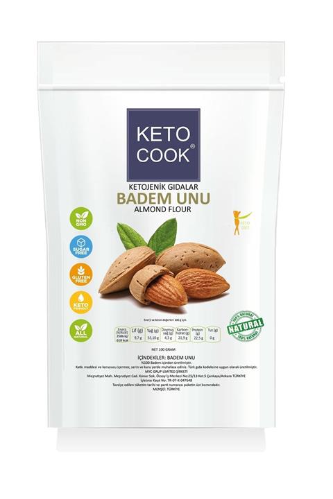 KetoCook Badem Unu 100 Gram