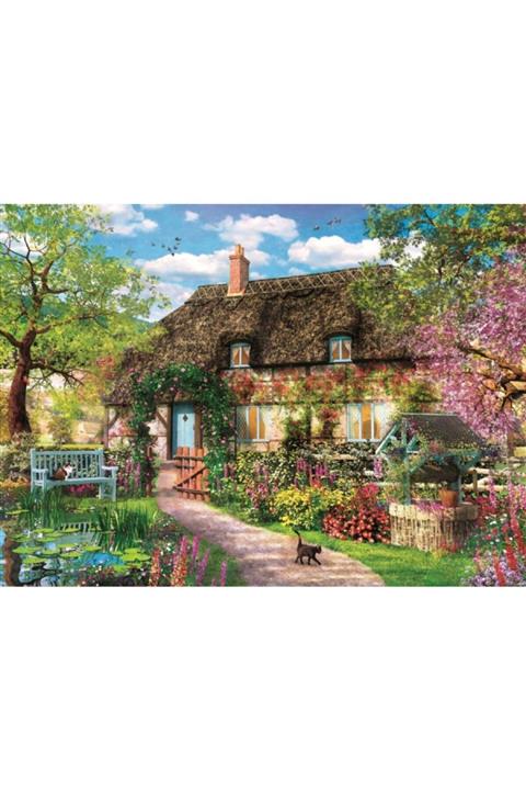 CLEMENTONI 1000 Parça Eski Yazlık Evi Puzzle
