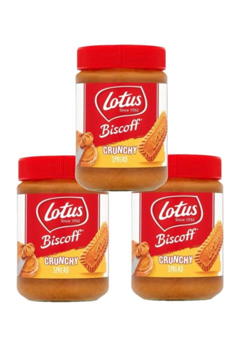 Lotus Biscoff Crunchy Spread Bisküvi Kreması 3'lü