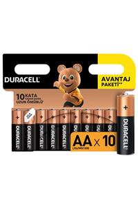 Duracell Alkalin Aa Kalem Piller 10’lu Paket