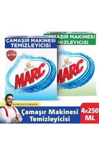 Marc Çamaşır Makinesi Temizleyicisi Floral + Çam ve Okaliptus Ferahlığı 4x250 ml