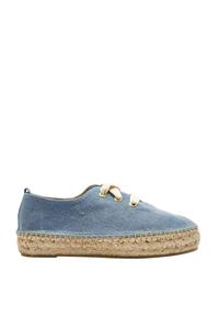 Yargıcı Kadın İndigo Denim Espadril 8YKAY4096X