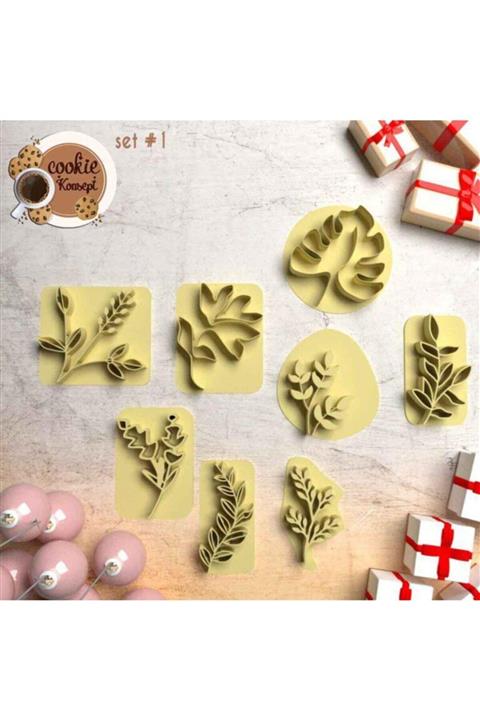 CookieKonsept Polimer Kil Kalıpları - Damga Seti