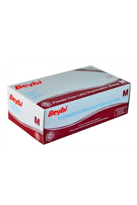 Beybi Pudrasız Lateks Eldiven- Medıum