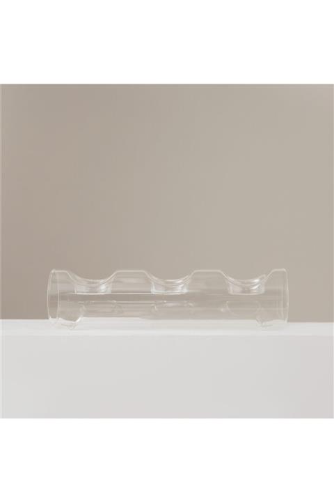 Chakra Primrose 3 Lü Cam Mumluk 23x6 Cm Transparan