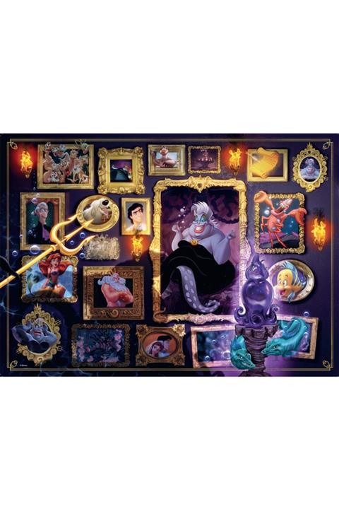 RAVENSBURGER 1000 Parça Puzzle Walt Disney Villainous Ursula 150274
