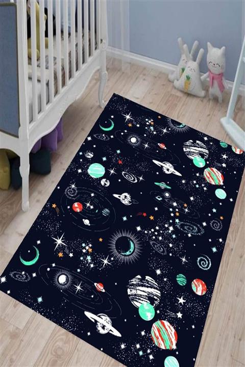 KARNAVAL HOME Karnaval Galaksi Çocuk Odası Halısı