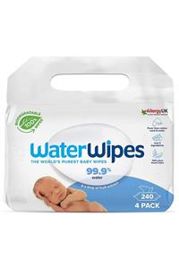 WaterWipes Yeni Biodegradable Original Baby Wipes (4x60 - 240 Yaprak)