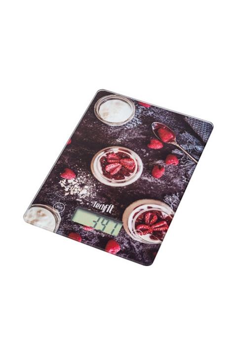 Techfit J-54 Tf-1009 Çilek Dijital Mutfak Terazisi Hassas Tartım