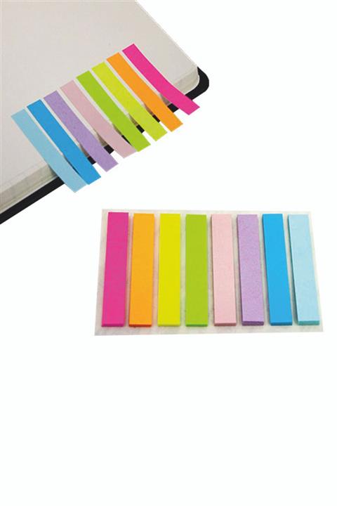 Paste Notes 8 Renkli Arkası Yapışkanlı Ayraç