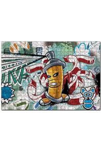 Cakapuzzle Graffiti Sokak Boyama Sanatı Sprey 255 Parça Puzzle Yapboz Mdf (ahşap)