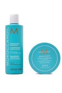 Moroccanoil Style Molding Cream Şekillendirici Krem 100 Ml + Smoothing Şampuan 250 Ml