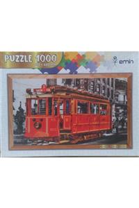 Emin İş Eğitimi 1000 Parça Puzzle Taksim Tramvay 480x680 Mm