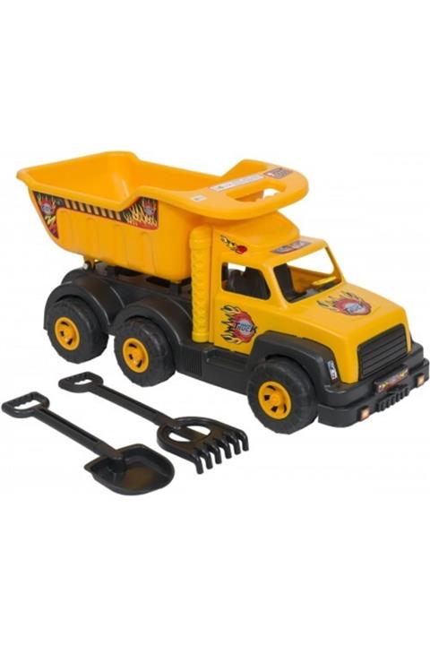 Enhoştoys Dev Kamyon 1000 Kg Enhoş Oyuncak Sarı