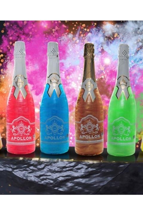 MB APOLLON Çilek Blue Hawaii Kavun Ve Mojito Aromalı Gazlı İçecek 4 Adet