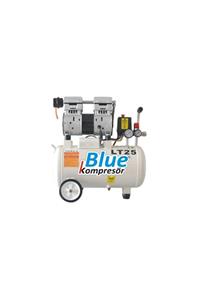 POWER Blue Sessiz Ve Yağsız 25 Litre. 1 Hp. 220 Volt. 8 Bar. Pistonlu Kompresör