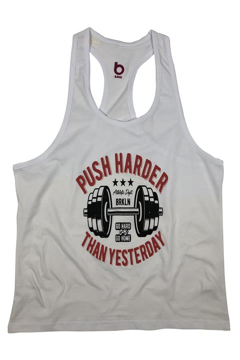 BLUU Fitness Gym Tank Top Sporcu Atleti 4104