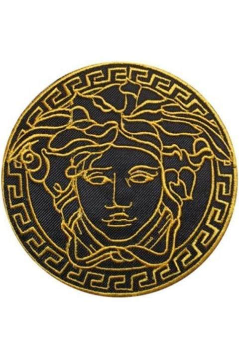 Sim Nakış Medusa Nakış Işleme Arma Patch 9×9 Cm