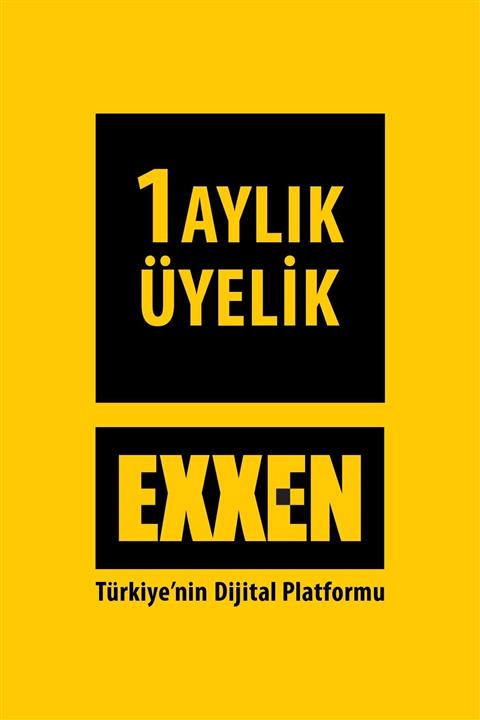 Exxen 1 Aylık Dijital Üyelik Kodu - Reklamsız