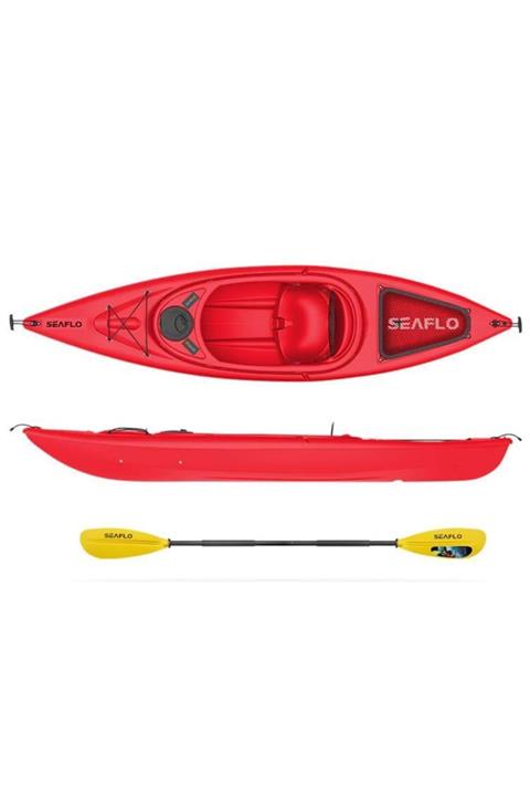 Seaflo Sf-1004 Tek Kişilik Kano Kapalı Kırmızı