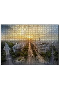 Cakapuzzle Paris Panaromik Günbatımı 500 Parça Puzzle Yapboz Mdf (ahşap)