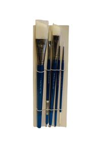 Desenartist Brush Desen/wındy 841 Serisi 5'li One Stroke Fırça Seti