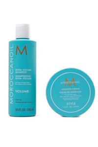 Moroccanoil Style Molding Cream Şekillendirici Krem 100 Ml + Extra Volume Hacim Şampuan 250 Ml