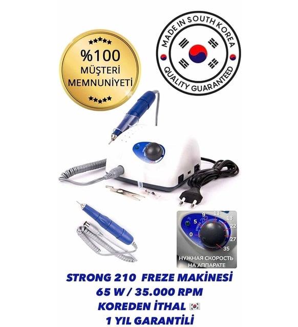 Strong 210 Elektrikli Freze Törpü Makinesi 65 W