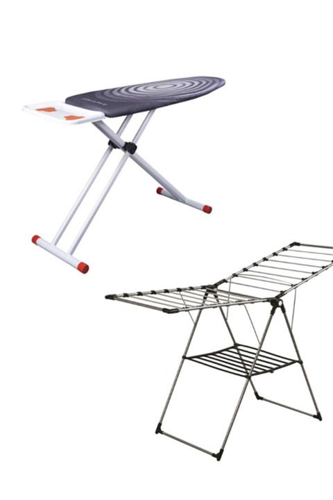 Devecioğlu Harbinger Mm-127 Powerboard Ütü Masası Alüminyum Kurutmalık Set