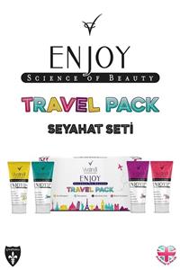 Enjoy Travel Pack Spf 50+ Güneş Kremi & Şampuan & Duş Jeli & Vücut Losyonu 4 x 100 ml 5060409581925
